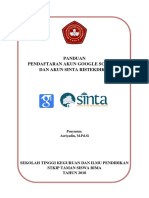 Panduan Pendaftaran Akun Gs & Sinta