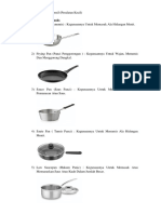 Alat Masak Utama