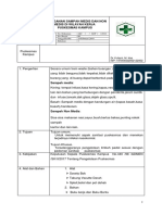 Sop Penanganan Sampah Medis Dan Non Medis Di Wilayah Kerja