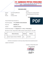 PURCHASE ORDER