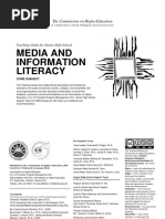 Media and Information Literacy