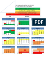 2010 FL Class Schedule - Calendar