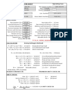 TRUNNION CALCULATION SHEET