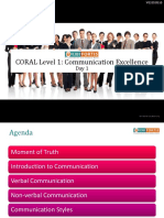 Coral Level 1 - Communication Excellence - Day 1 - V01261009