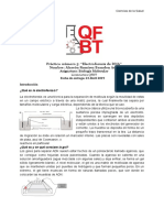 Electroforesis de DNA