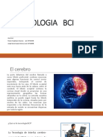 BCI-Tecnología Interfaz Cerebro Computadora