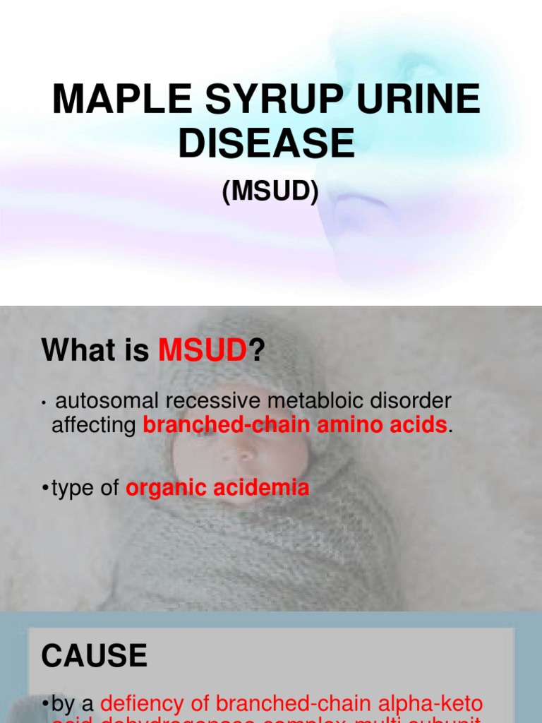 Maple Syrup Urine Disease | PDF