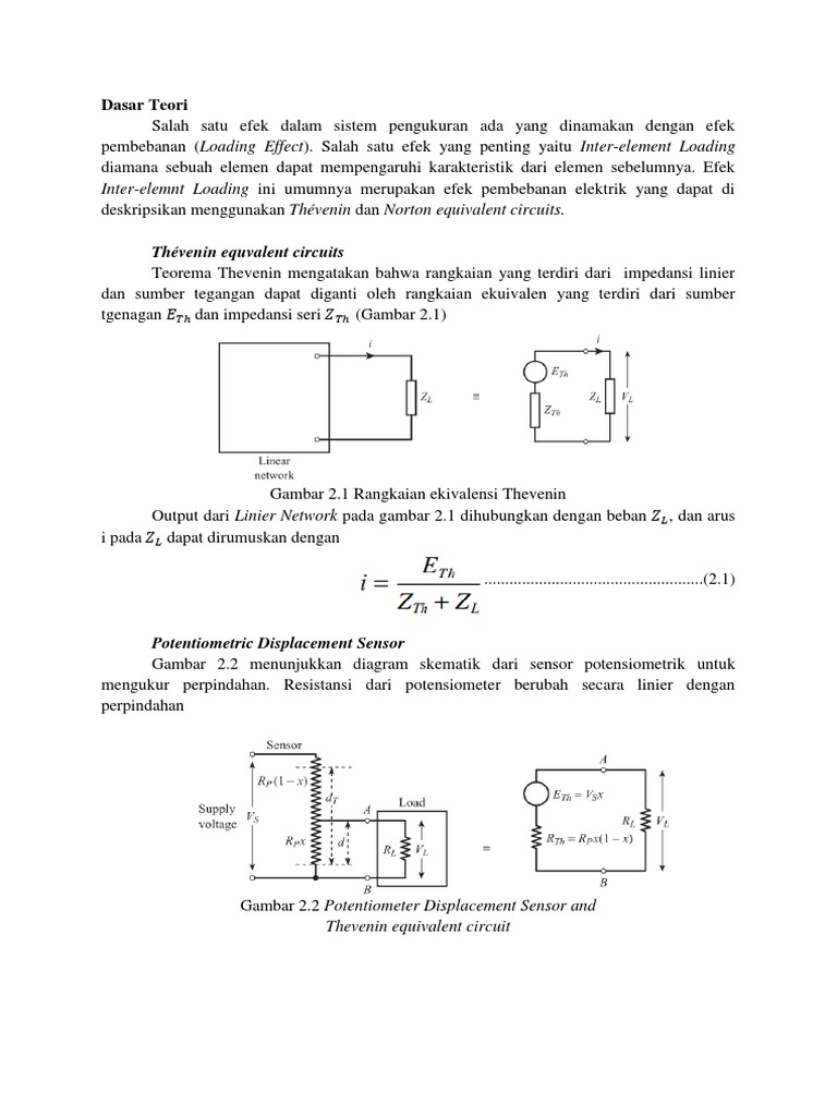 Dasar Teori Loading Effect | PDF