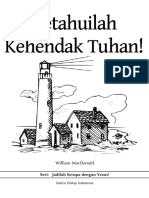 KETAHUILAH Kehandak TUHAN PDF