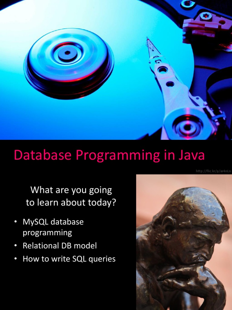 An Introduction to Database Programming in Java Using MySQL: Relational ...