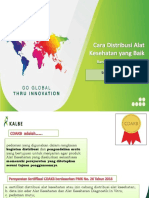 Cara Distribusi Alat Kesehatan Yang Baik TSJ 17.10.2019