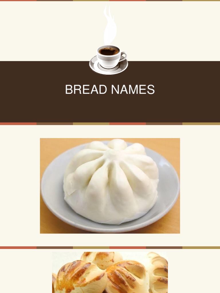 Bread Names PDF
