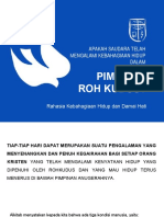 Dipimpin Roh Kudus