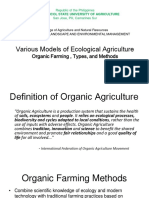 Various Models To Ecological Agriculture