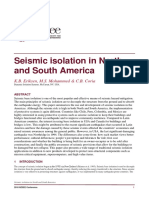 SEISMIC ISOLATION IN SOUTH AMERICA