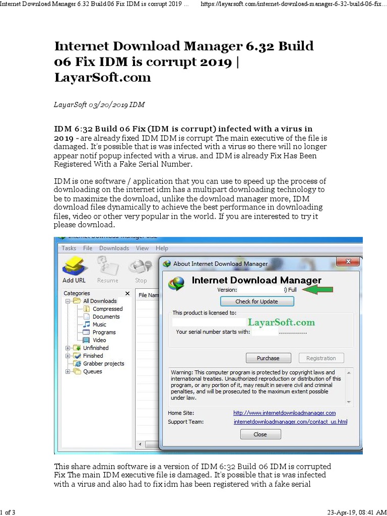 HOW TO FIX INTERNET DOWNLOAD MANAGER visual data 8