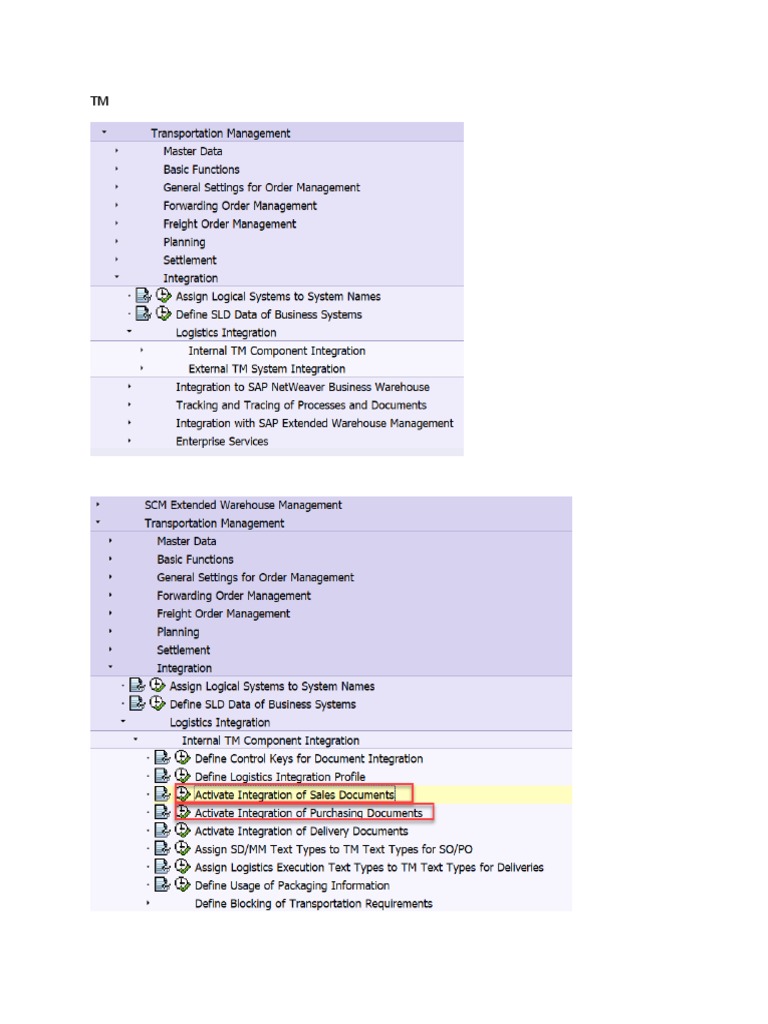 Freight Unit Building in SAP TM | PDF | Cargo | Logistics