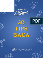 30 Tips Baca Cepet