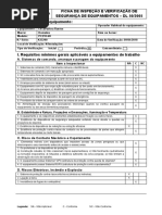 Verificação de Equipamentos DL 50/2005 | PDF
