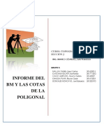 Informe BM y Poligonal