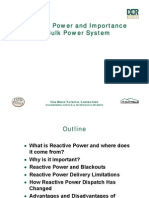 Reactive Power overview