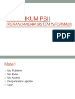 Praktikum PSII