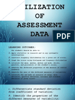 Utilization of Assessment Data