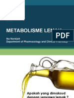 Metabolisme LIPID Update