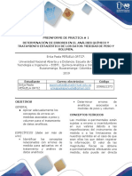 Preinforme de Quimica Analitica