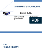 KONTRASEPSI HORMONAL 11020160102-11020160103 Ayu Ulfiah Azis-Ratih Pusmawati PPT.pptx
