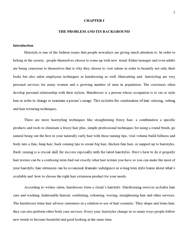 Comparative Analysis of Hairstyling Techniques PDF Hairstyle