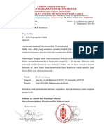 Surat Permohonan SK & Pelantikan