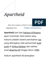 Apartheid - Wikipedia Bahasa Indonesia, Ensiklopedia Bebas
