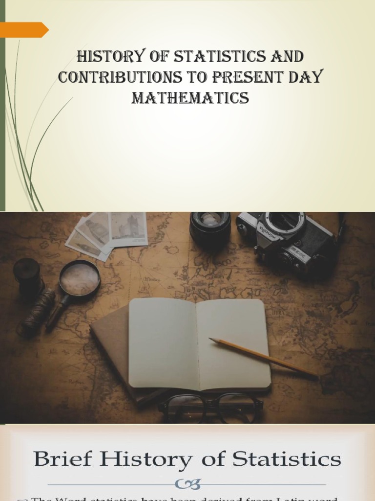 History and Contributions of Statistics | PDF | Statistics | Probability