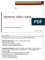 Nadzemni Vodovi I Kabeli Ispitivanje Kabela