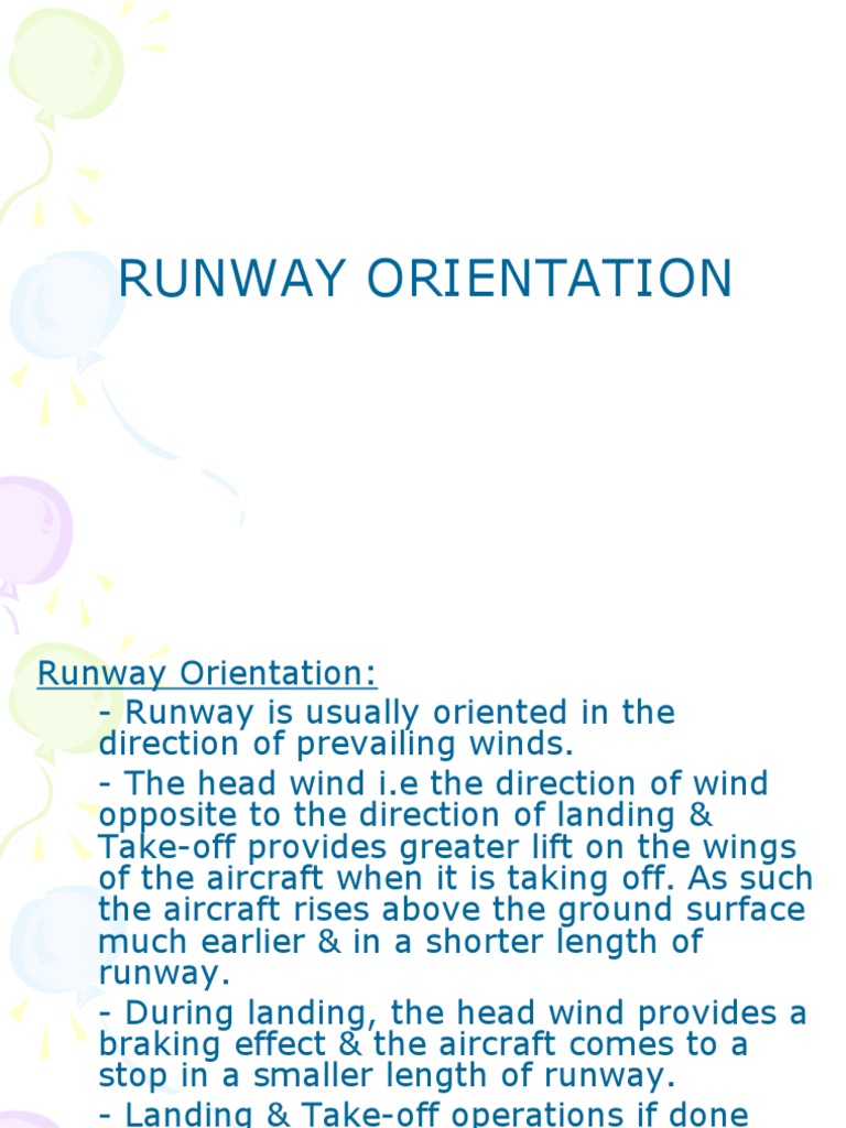 Runway Design | PDF | Runway | Takeoff