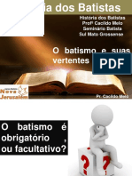 Aula Complementar (Batismo)