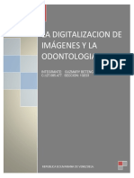 La Digitalizacion de Imágenes y La Odontologia