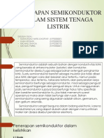 Penerapan Semikonduktor Dalam Sistem Tenaga Listrik