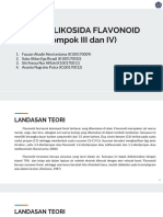 Isolasi Glikosida Flavonoid - (Hasil Kelompok III Dan IV)