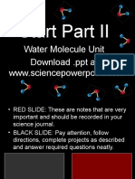 Water Molecule Unit Powerpoint Part II/III For Educators - Download Powerpoint at Www. Science Powerpoint