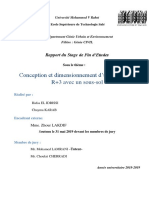 Conception Et Dimensionnement D'un Immeuble R+3 Avec Sous-Sol El-Idrissi &karab PDF