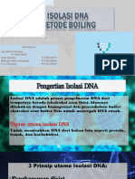 Isolasi DNA Metode Boiling Kel.4