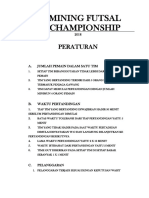 Peraturan Mining Futsal Championship