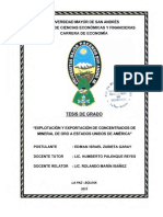 EXPLOTACION Y EXPORTACION DE CONCENTRADOS DE MINERAL DE ORO A EEUU DE AMERICA- BOLIVIA.pdf