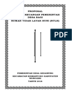 Proposal RTLH 2018 Bankeu Pemdes Prov