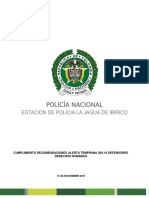 Alerta Temprana 026-18 Defensores Derechos Humanos Noviembre