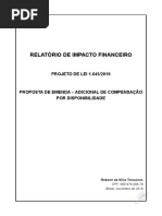 Relatório Financeiro DISP