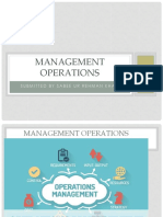 Management Operations