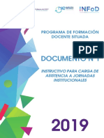 Instructivo para Asistencia de Jornadas Institucionales PDF